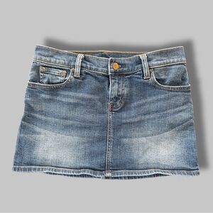 2014 Armani Exchange Denim Mini Skirt - Small
